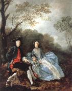 Self-portrait with and Daughter Thomas